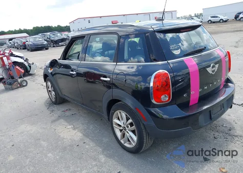 2014 Mini Countryman Cooper z USA, uszkodzony, nr VIN WMWZB3C5XEWM31814